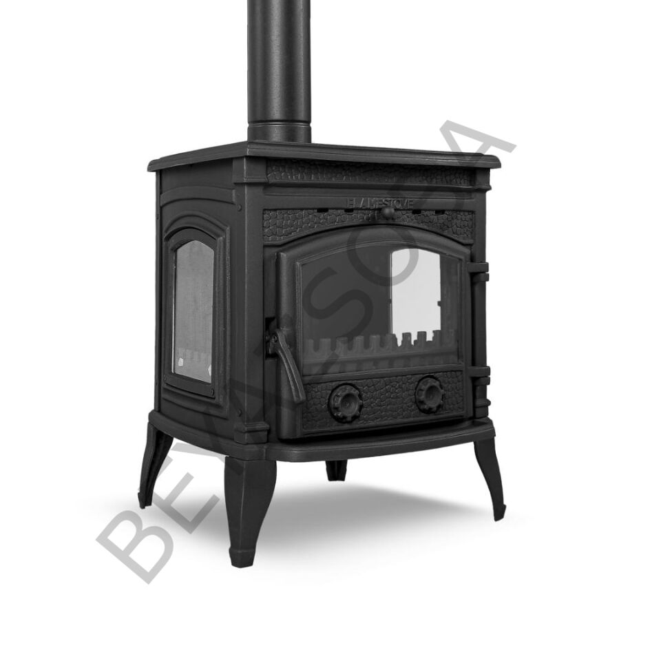FS-014YK Flame Stove Sirius Mega YK Style Fırınlı Döküm Soba